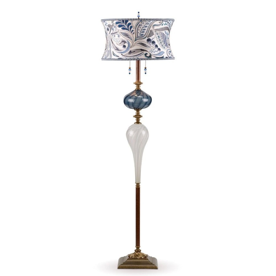 Glass & Jewelry The Glass Station | Evaristo Floor Lamp