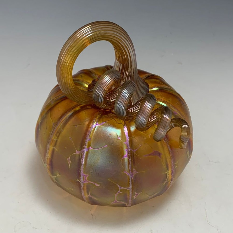 Glass & Jewelry The Glass Station | Pumpkins With A Purpose- Medium Size