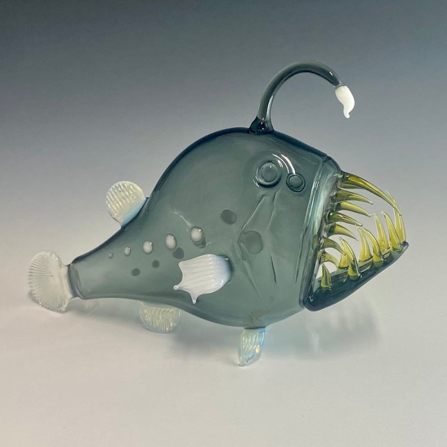 Glass & Jewelry The Glass Station | Large Angler Fish