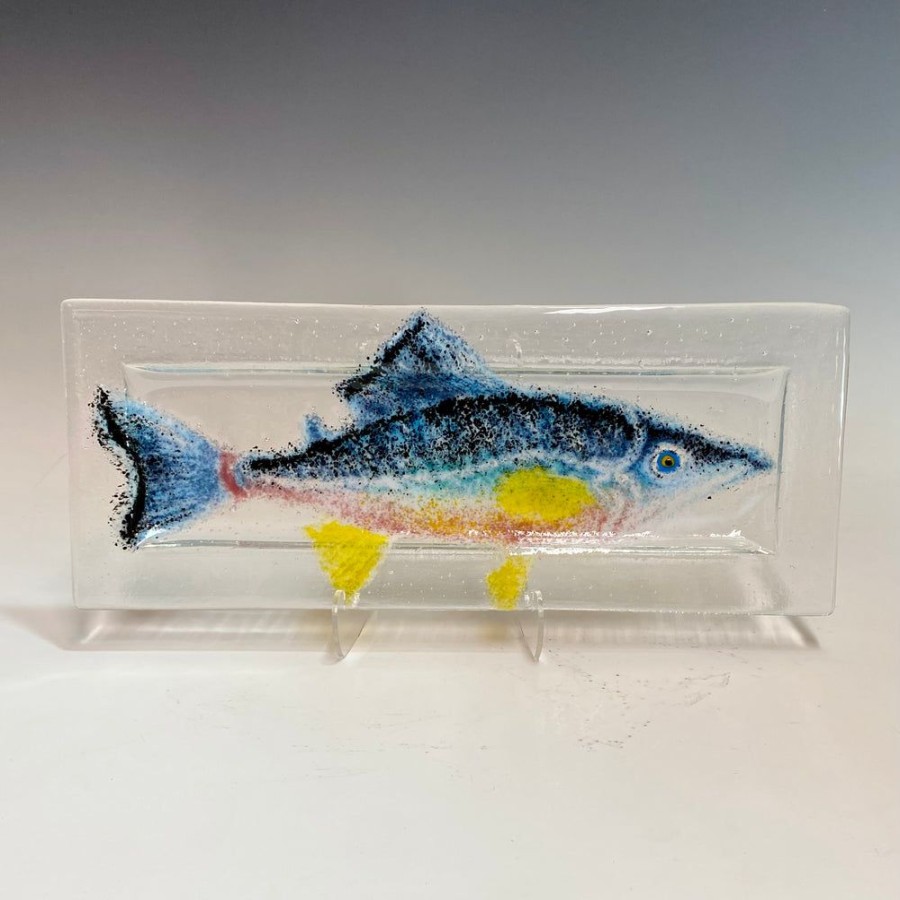 Glass & Jewelry The Glass Station | 6 X 16" Atlantic Salmon Tray