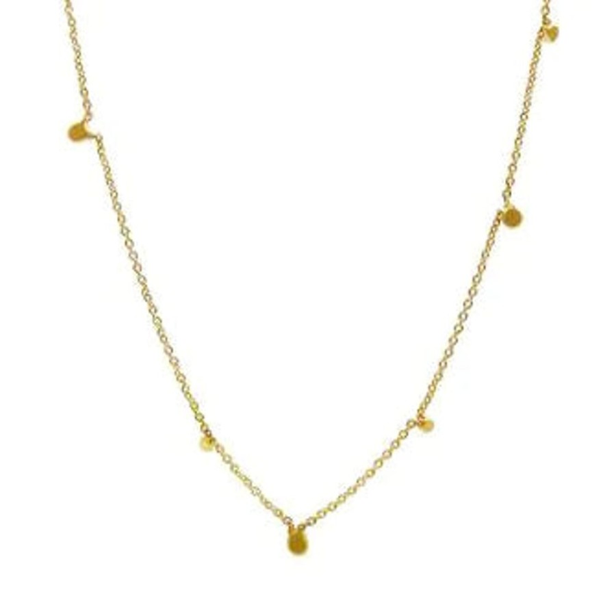 Glass & Jewelry The Glass Station Fine Jewelry | 14K Random Itty Bitty Necklace 18"