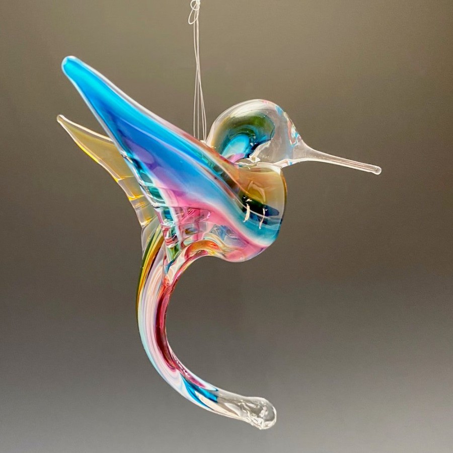 Glass & Jewelry The Glass Station | Three Crow Hummingbird