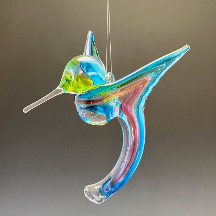 Glass & Jewelry The Glass Station | Three Crow Hummingbird