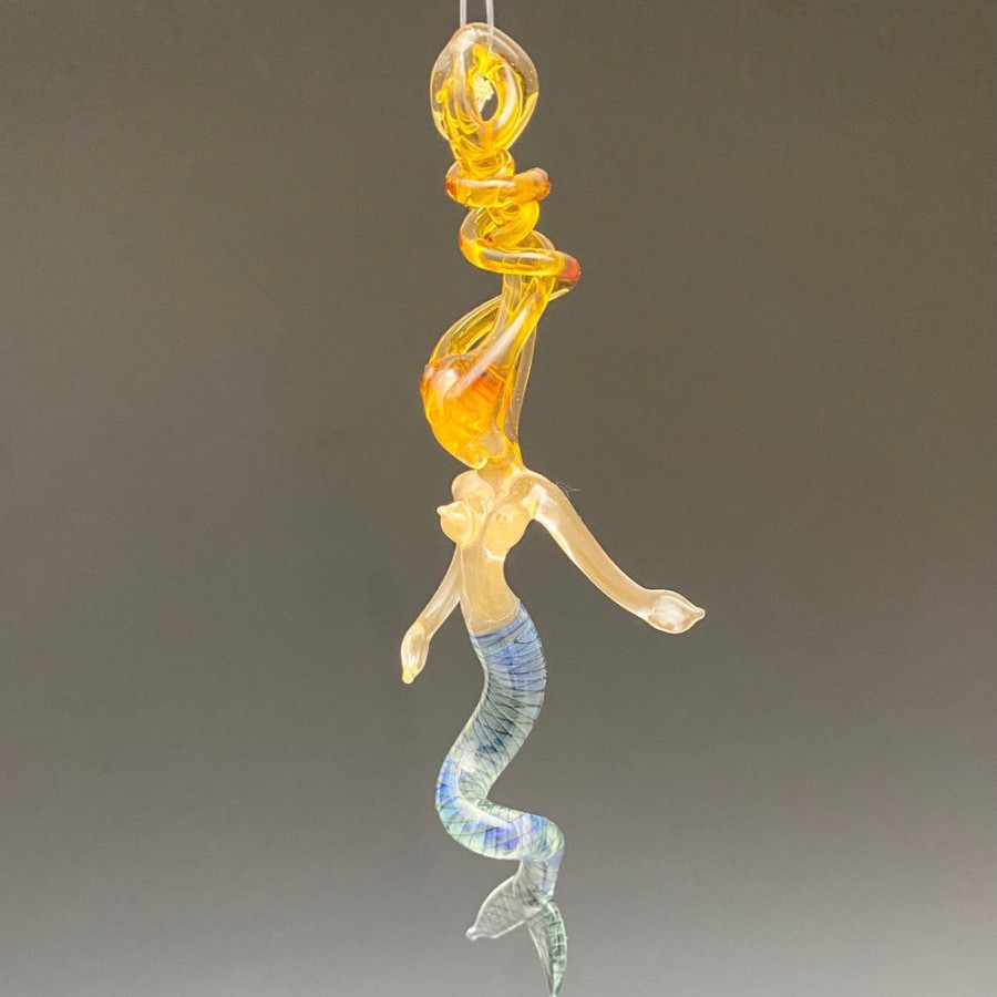 Glass & Jewelry The Glass Station Ornaments | Mermaid Ornaments