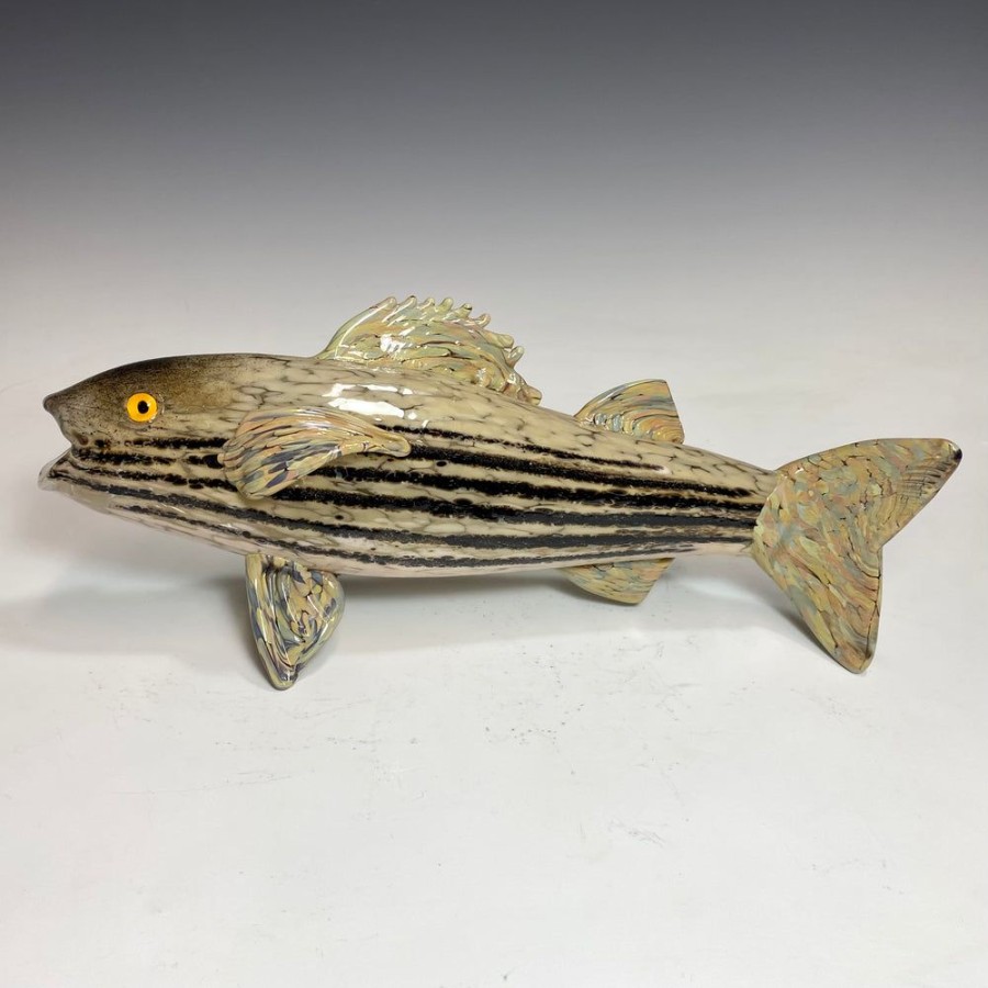 Glass & Jewelry The Glass Station | Striped Bass By Eben