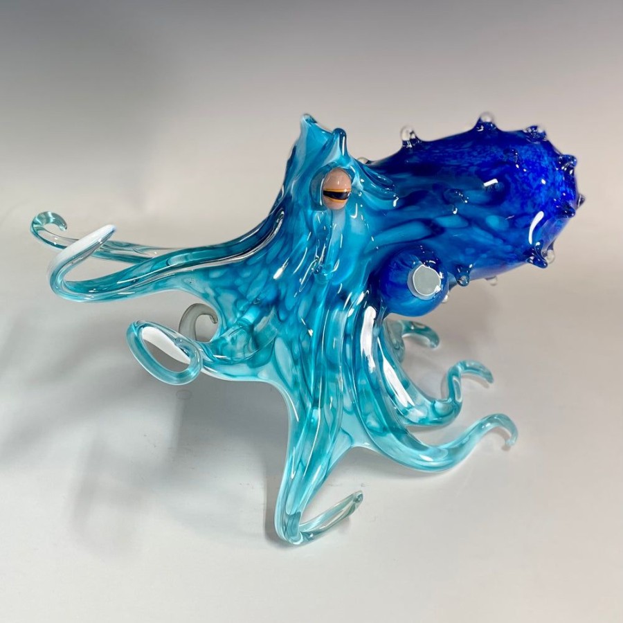 Glass & Jewelry The Glass Station | Large Capricorn Octopus