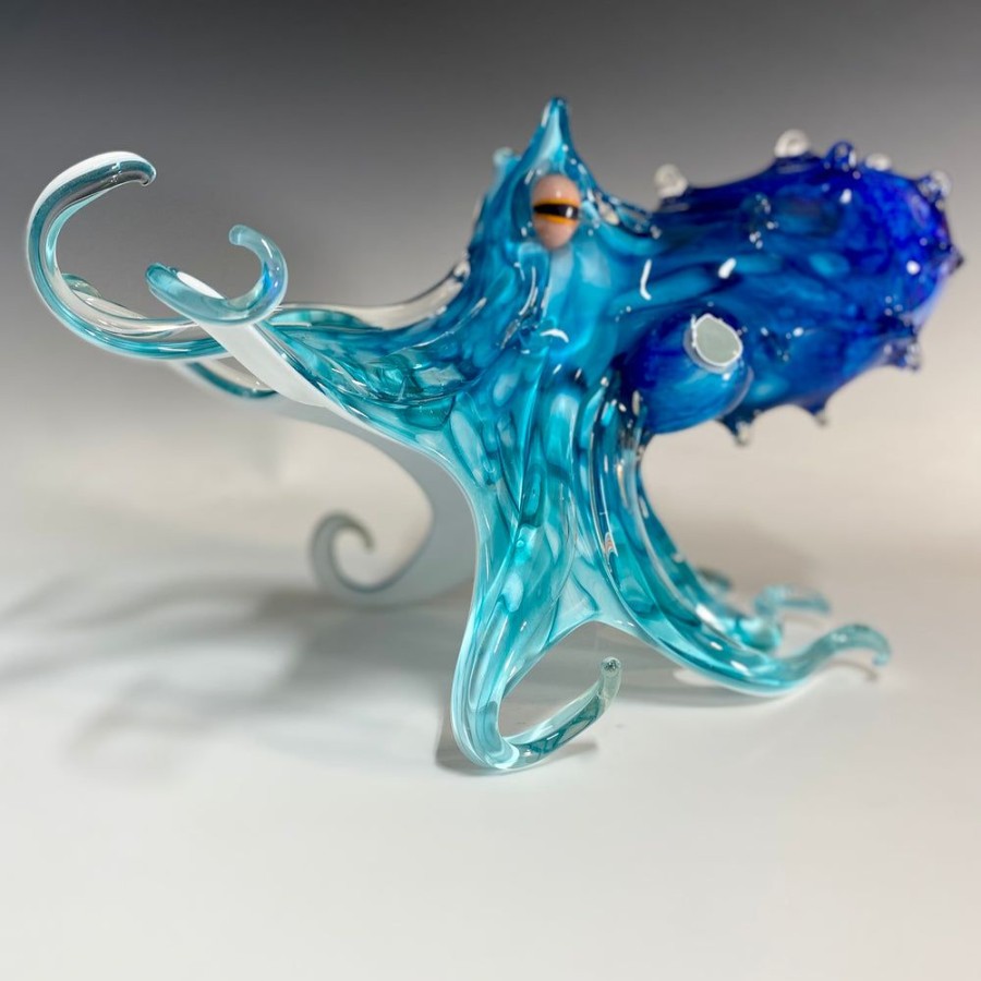 Glass & Jewelry The Glass Station | Large Capricorn Octopus