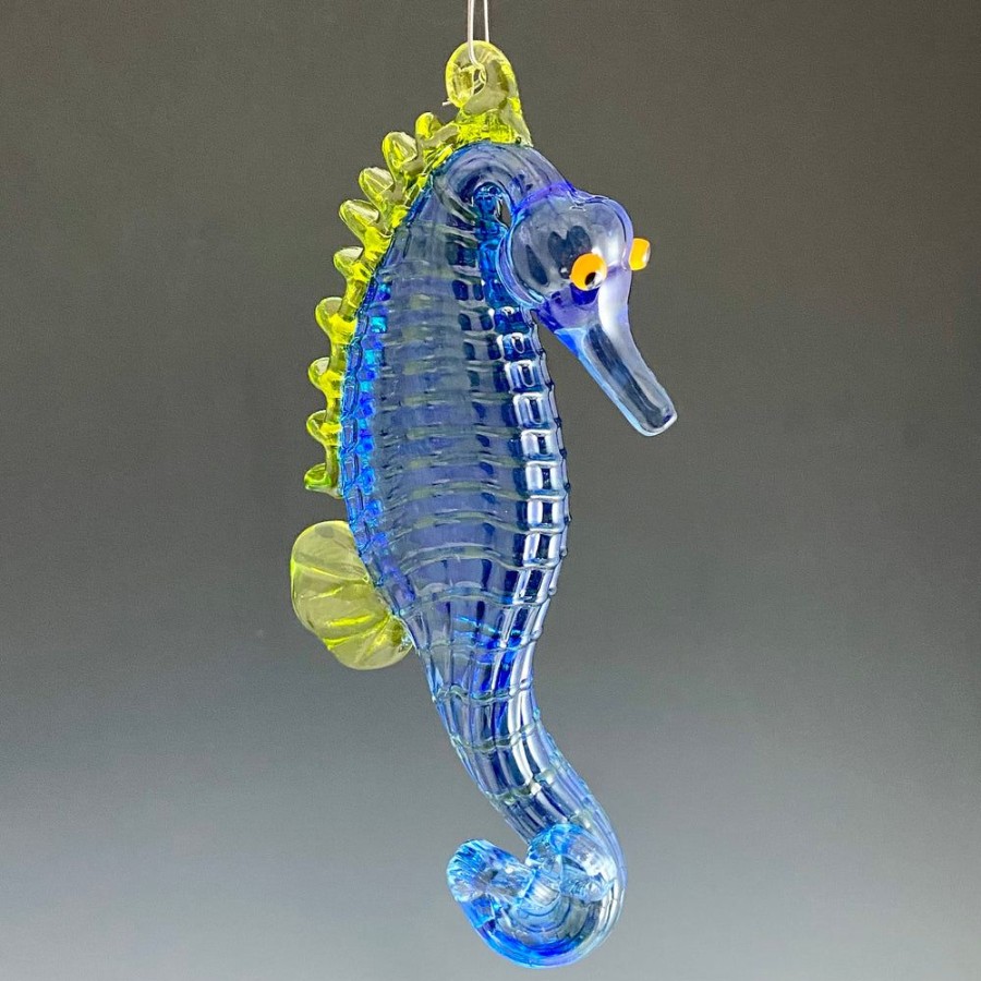 Glass & Jewelry The Glass Station | Hanging Large Seahorse