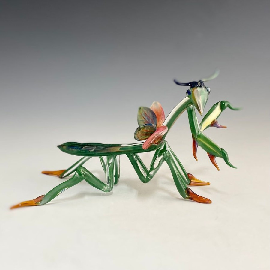 Glass & Jewelry The Glass Station | Large Praying Mantis