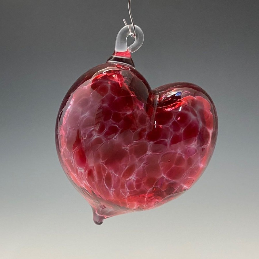 Glass & Jewelry The Glass Station Ornaments | Heart Ornament