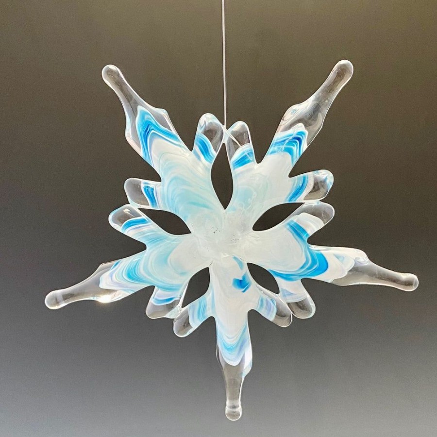 Glass & Jewelry The Glass Station Christmas | Small Snowflake