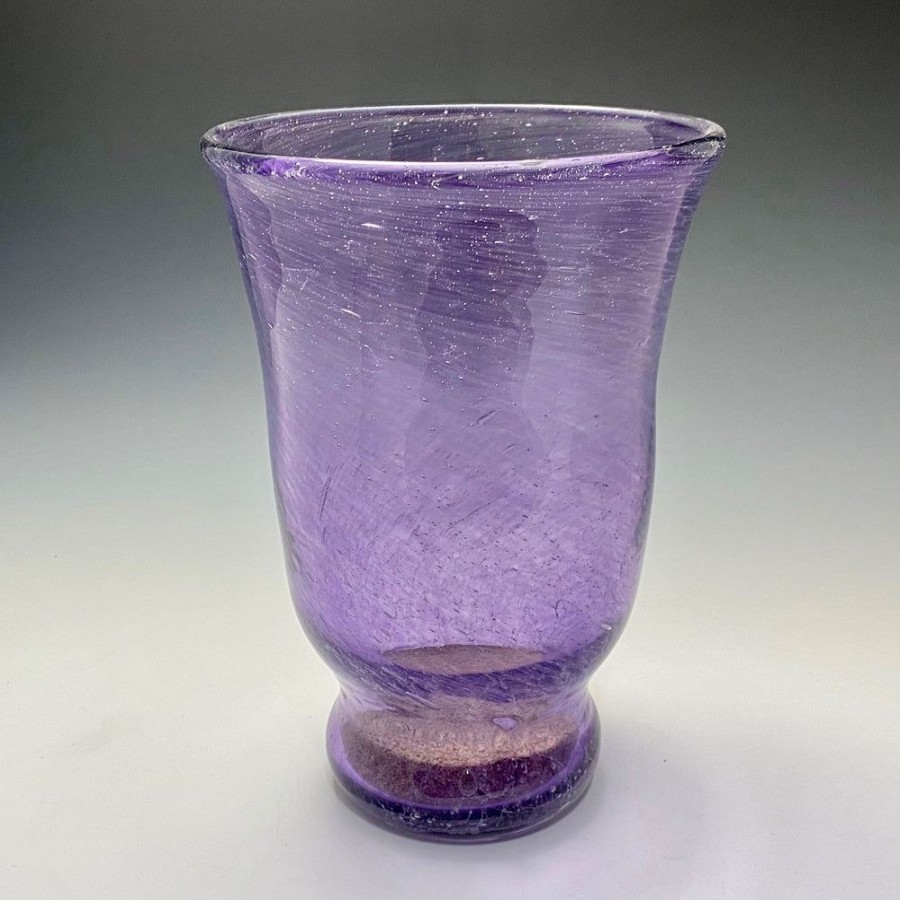 Glass & Jewelry The Glass Station | Purple Hurricane Lamp