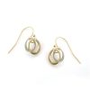 Glass & Jewelry The Glass Station Fine Jewelry | Mixed Metal 14K And Silver Circle Earrings —Philippa Roberts